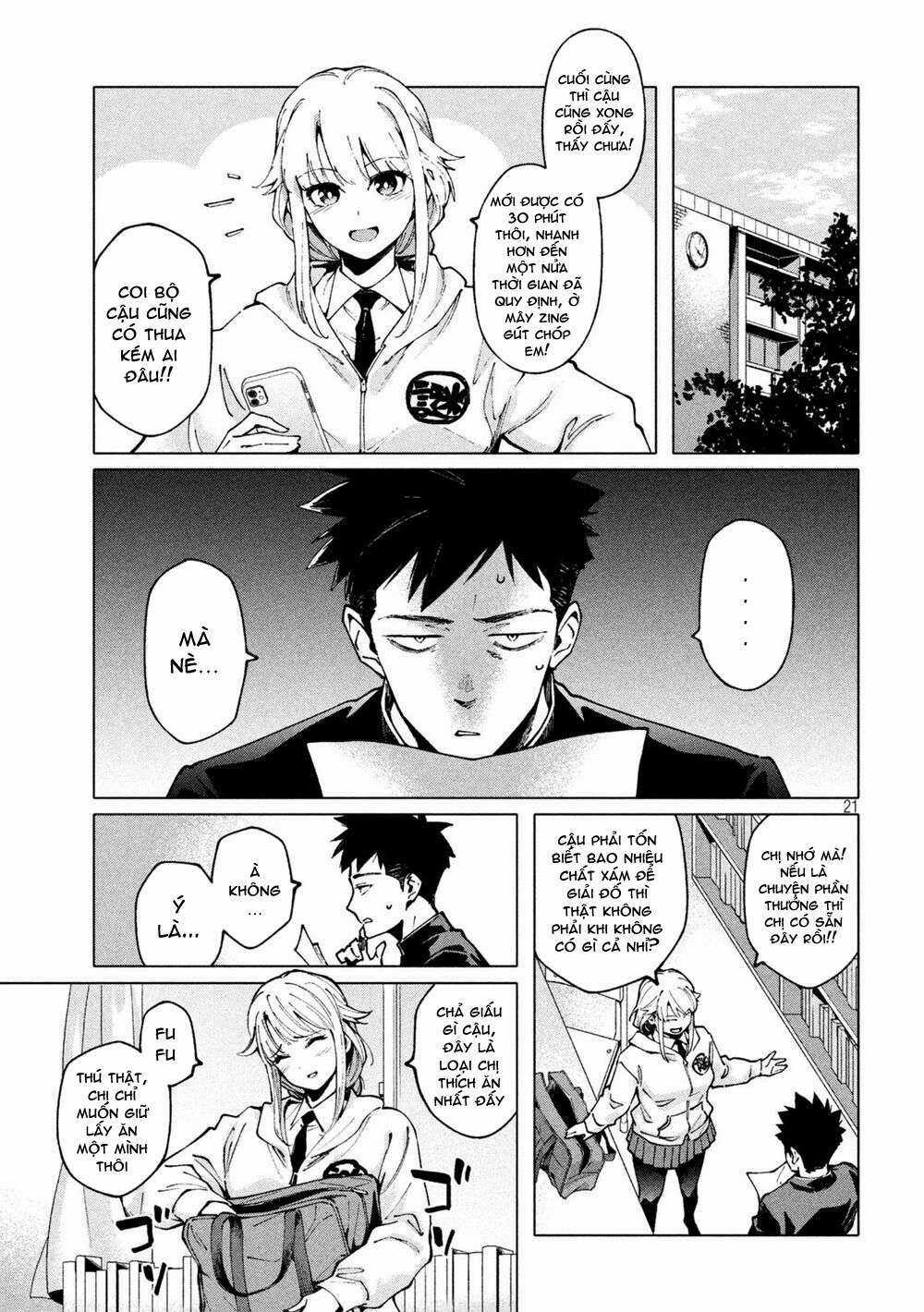 Điều Còn Khó Hơn Cả Việc Giải Đố Chapter 1 trang 22