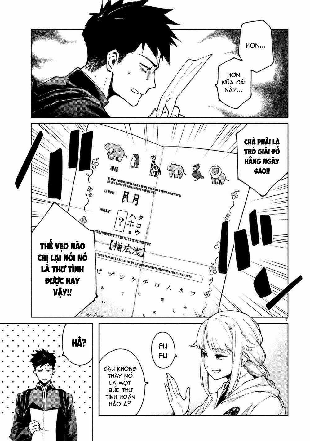 Điều Còn Khó Hơn Cả Việc Giải Đố Chapter 1 trang 8