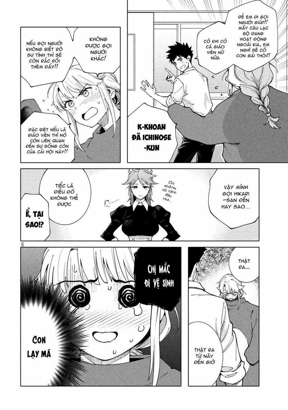 Điều Còn Khó Hơn Cả Việc Giải Đố Chapter 10 trang 9