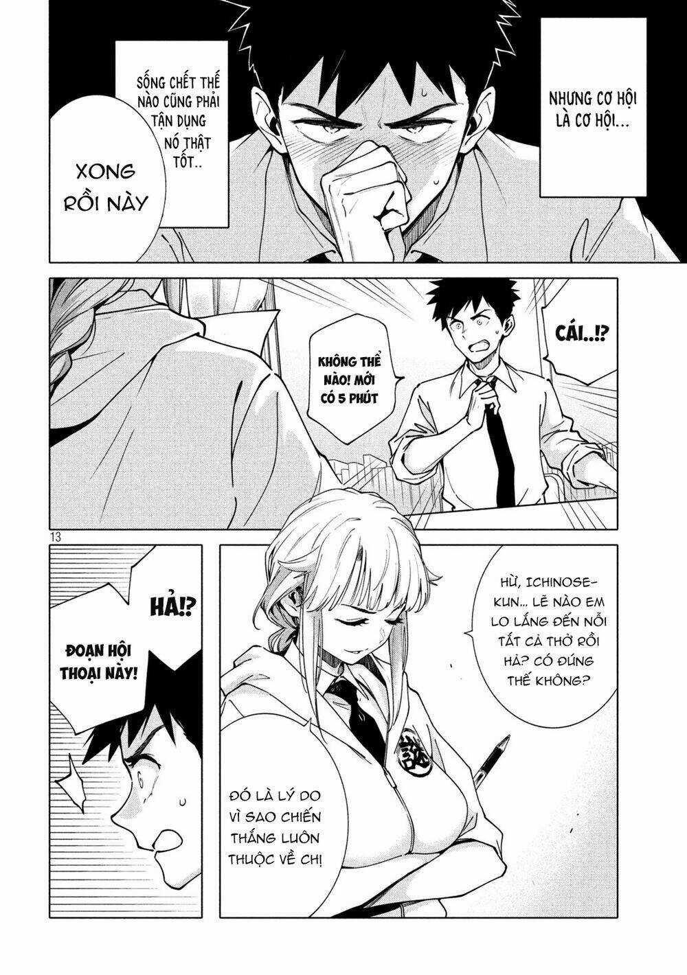 Điều Còn Khó Hơn Cả Việc Giải Đố Chapter 15 trang 12