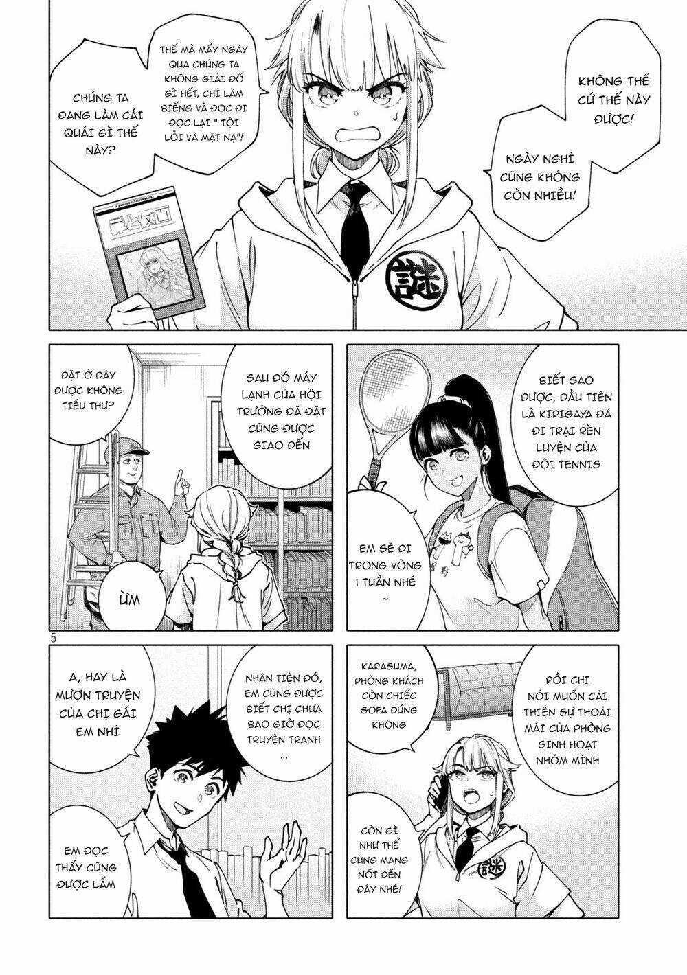 Điều Còn Khó Hơn Cả Việc Giải Đố Chapter 15 trang 4