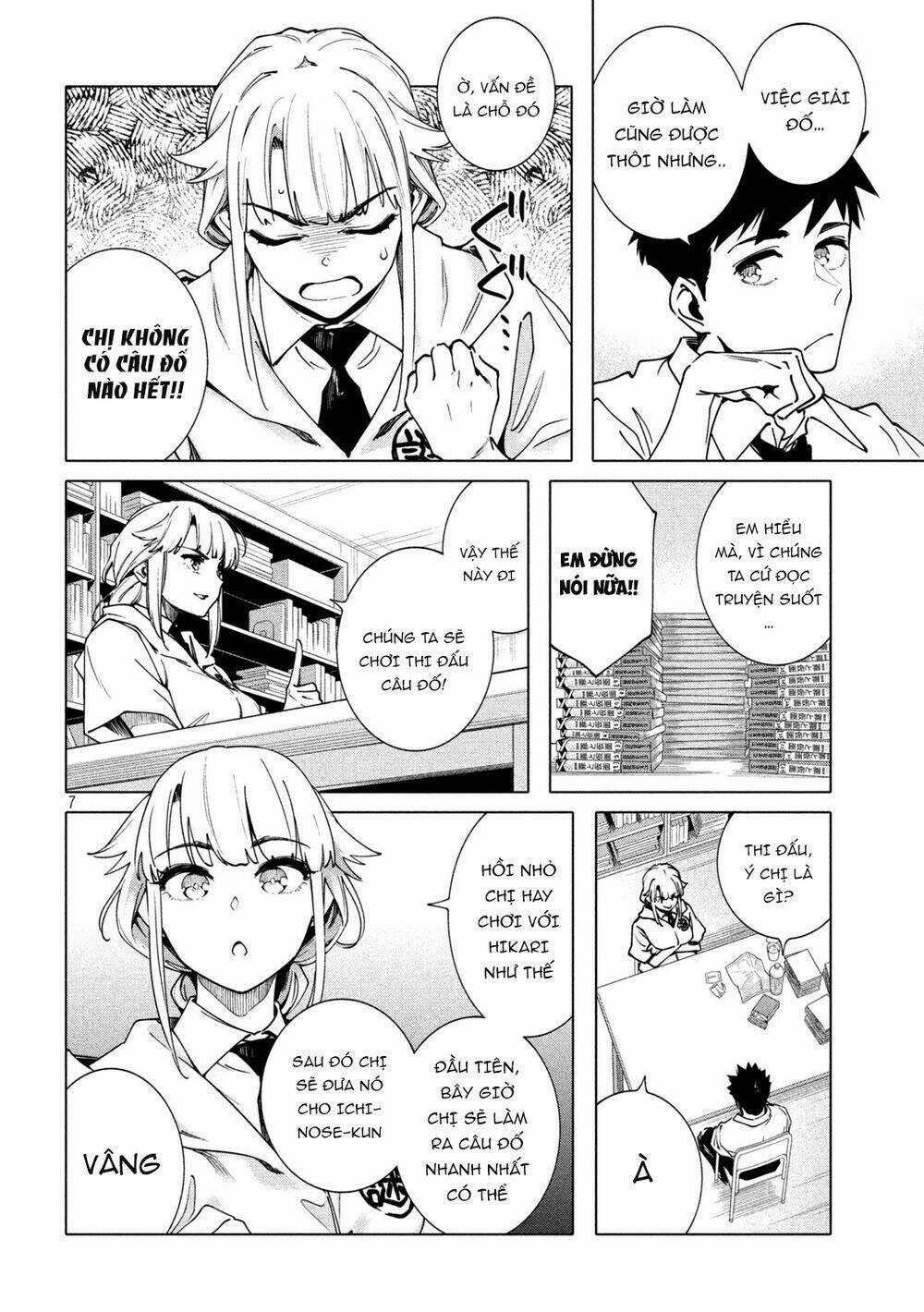 Điều Còn Khó Hơn Cả Việc Giải Đố Chapter 15 trang 6