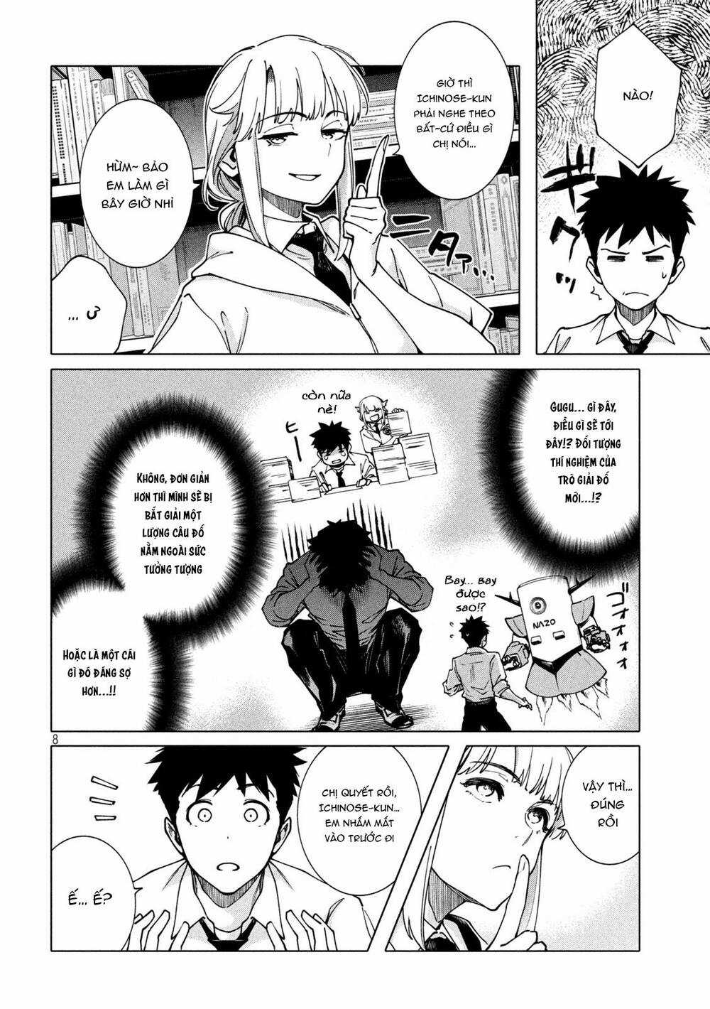 Điều Còn Khó Hơn Cả Việc Giải Đố Chapter 16 trang 9