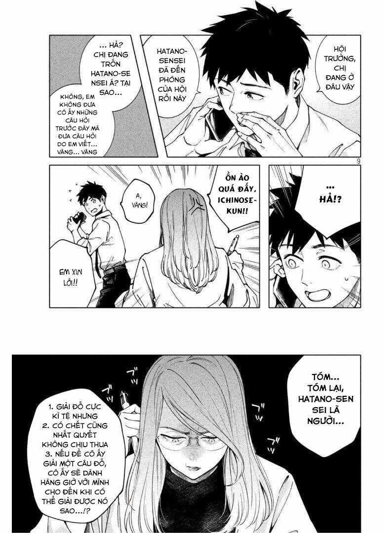 Điều Còn Khó Hơn Cả Việc Giải Đố Chapter 19 trang 10