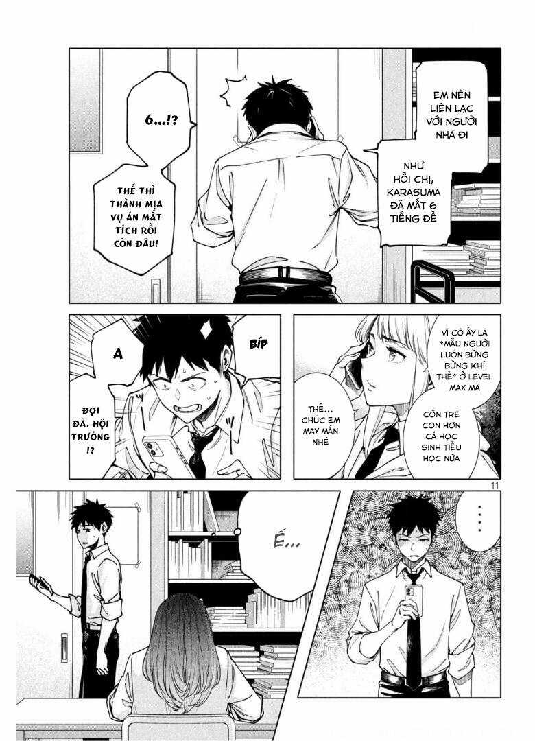 Điều Còn Khó Hơn Cả Việc Giải Đố Chapter 19 trang 12