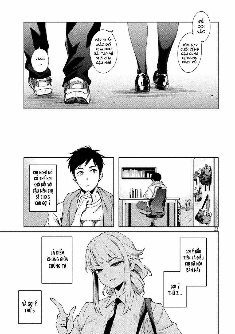 Điều Còn Khó Hơn Cả Việc Giải Đố Chapter 2 trang 24