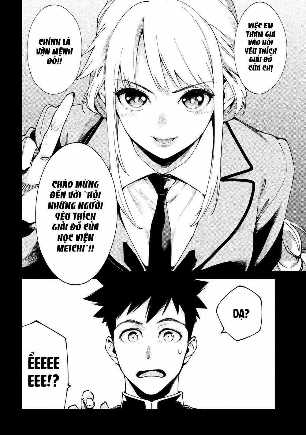 Điều Còn Khó Hơn Cả Việc Giải Đố Chapter 2 trang 3