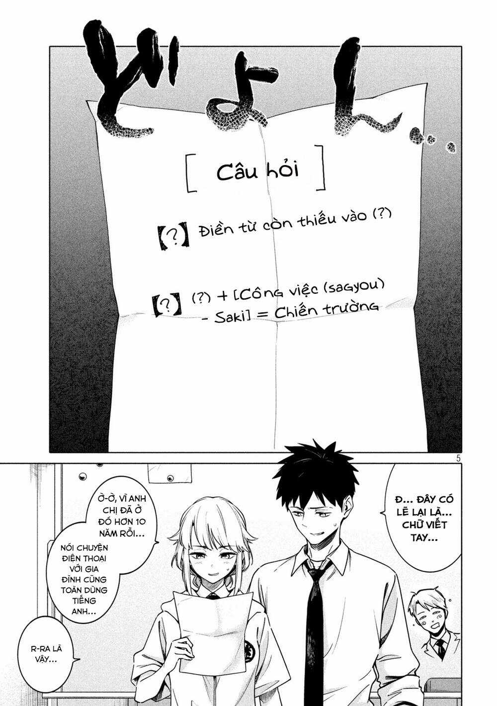 Điều Còn Khó Hơn Cả Việc Giải Đố Chapter 21 trang 6