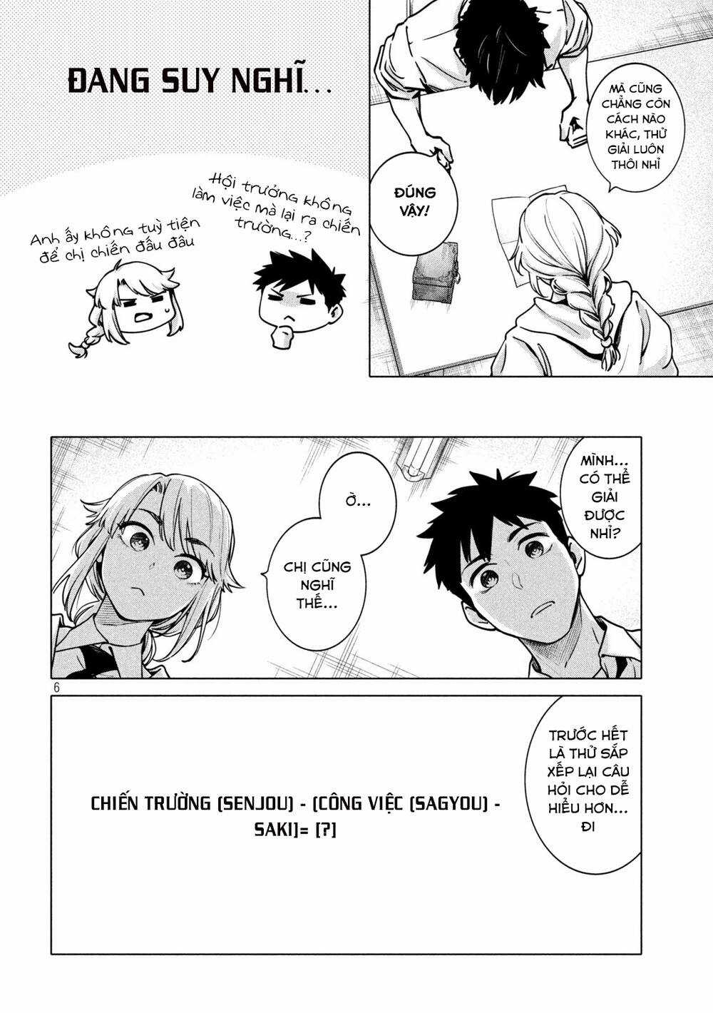 Điều Còn Khó Hơn Cả Việc Giải Đố Chapter 21 trang 7