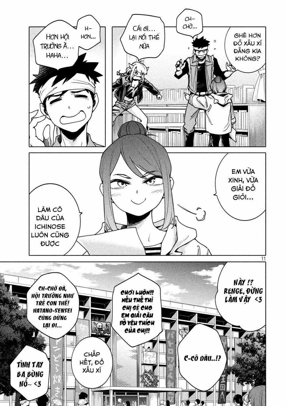 Điều Còn Khó Hơn Cả Việc Giải Đố Chapter 24 trang 12