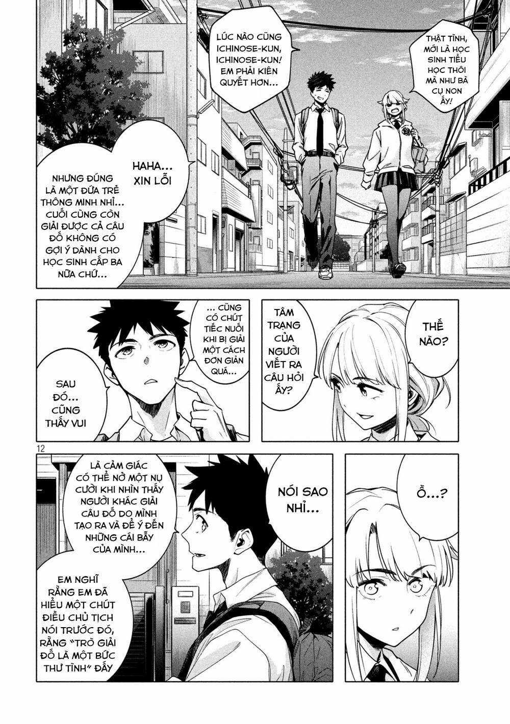 Điều Còn Khó Hơn Cả Việc Giải Đố Chapter 24 trang 13