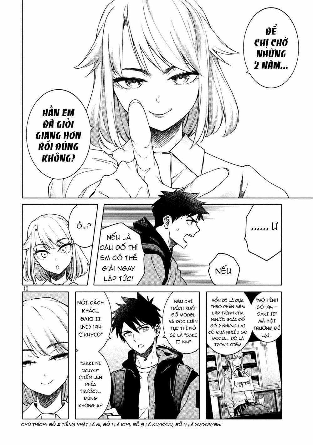 Điều Còn Khó Hơn Cả Việc Giải Đố Chapter 26 trang 11