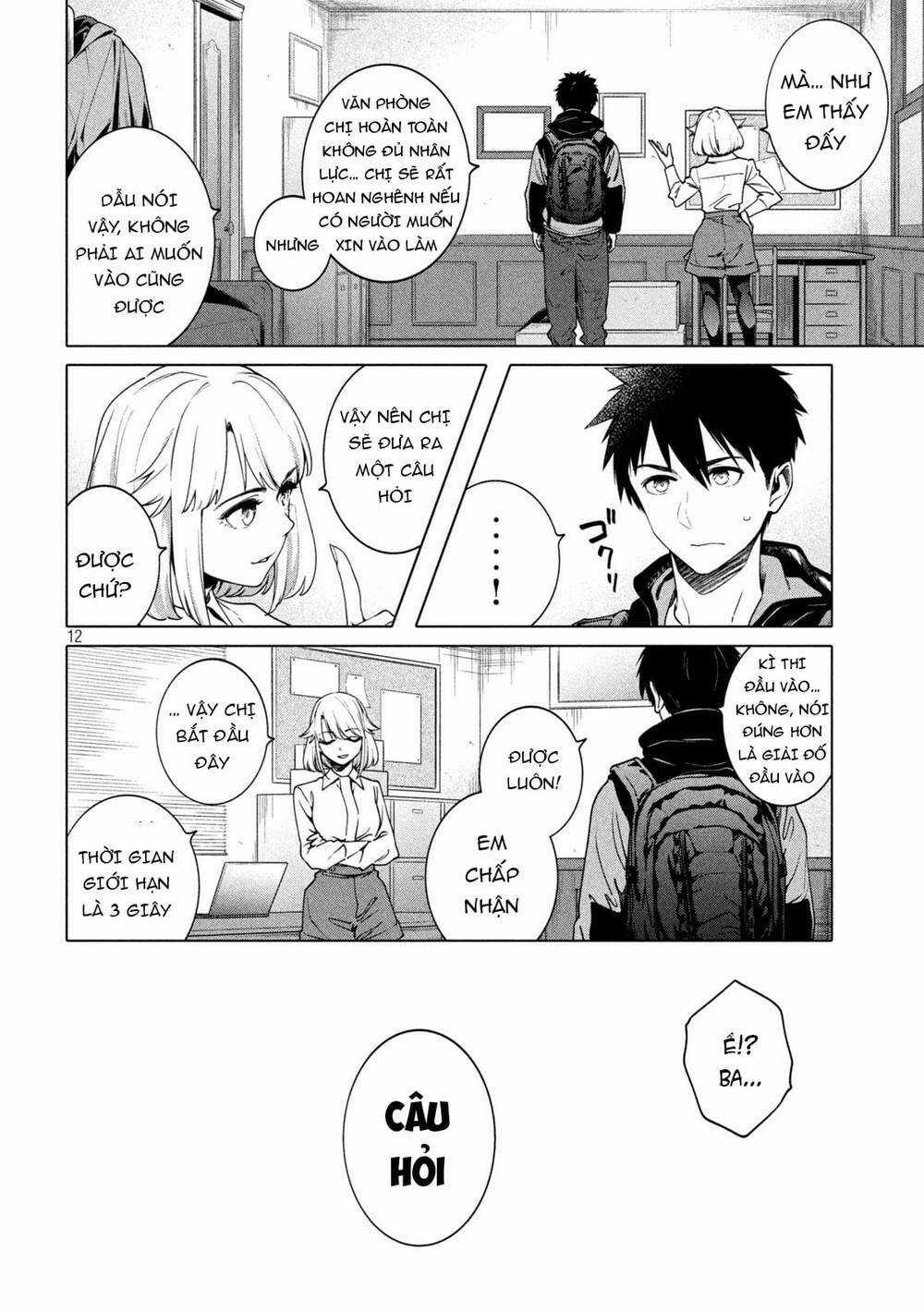 Điều Còn Khó Hơn Cả Việc Giải Đố Chapter 26 trang 13