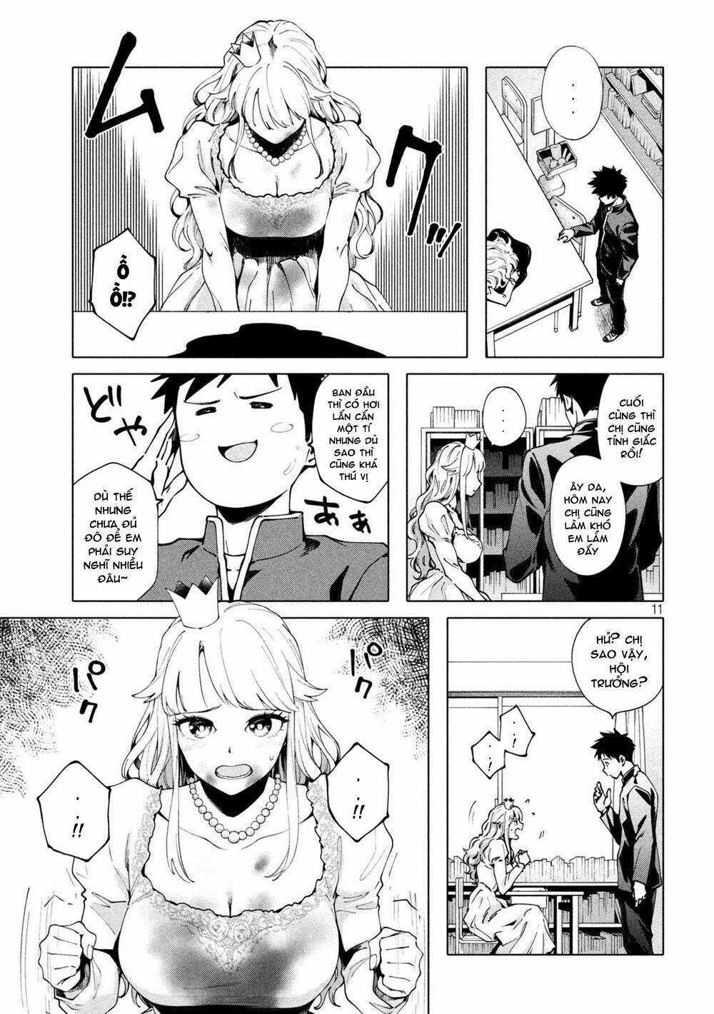 Điều Còn Khó Hơn Cả Việc Giải Đố Chapter 3 trang 12