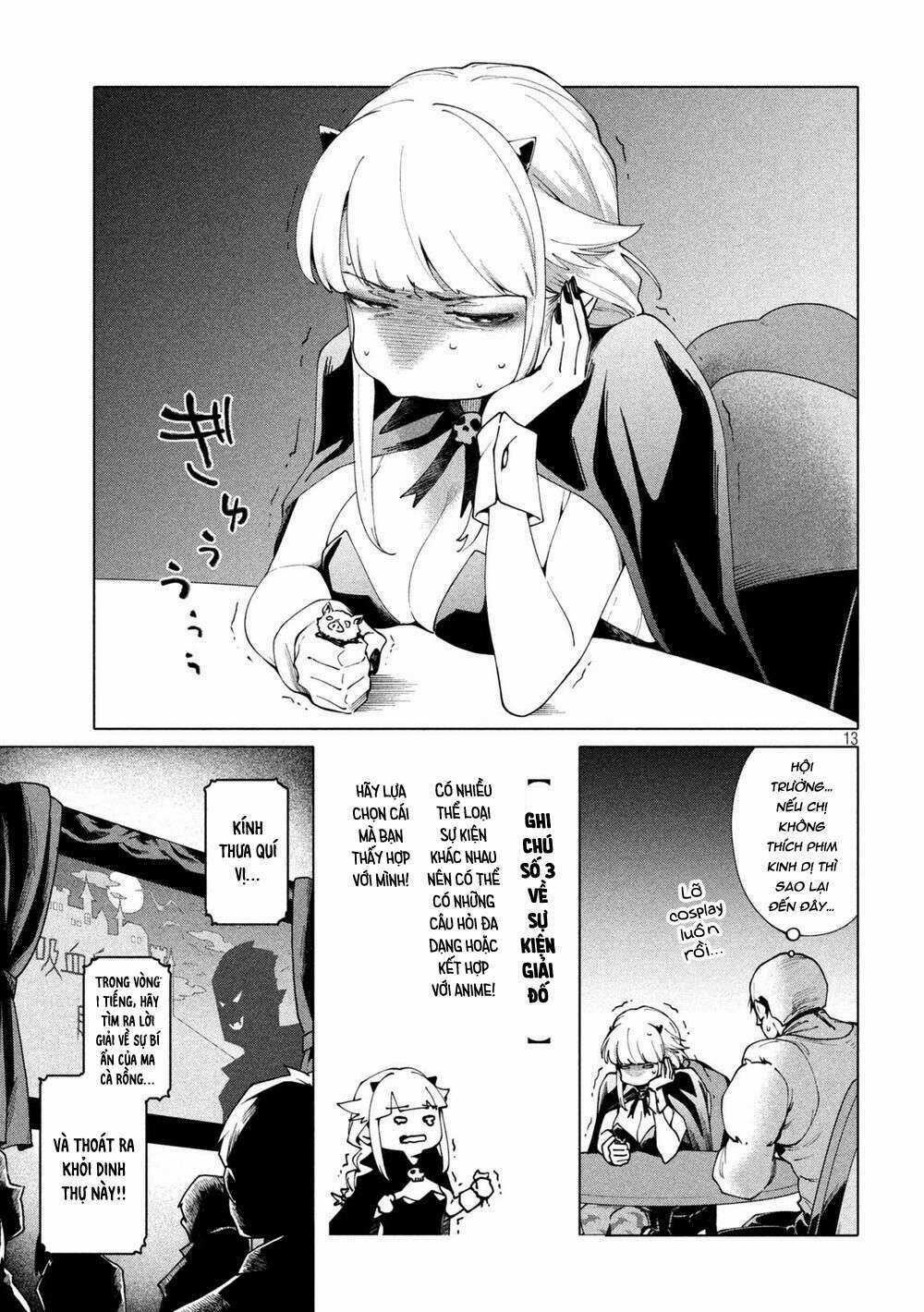 Điều Còn Khó Hơn Cả Việc Giải Đố Chapter 4 trang 14