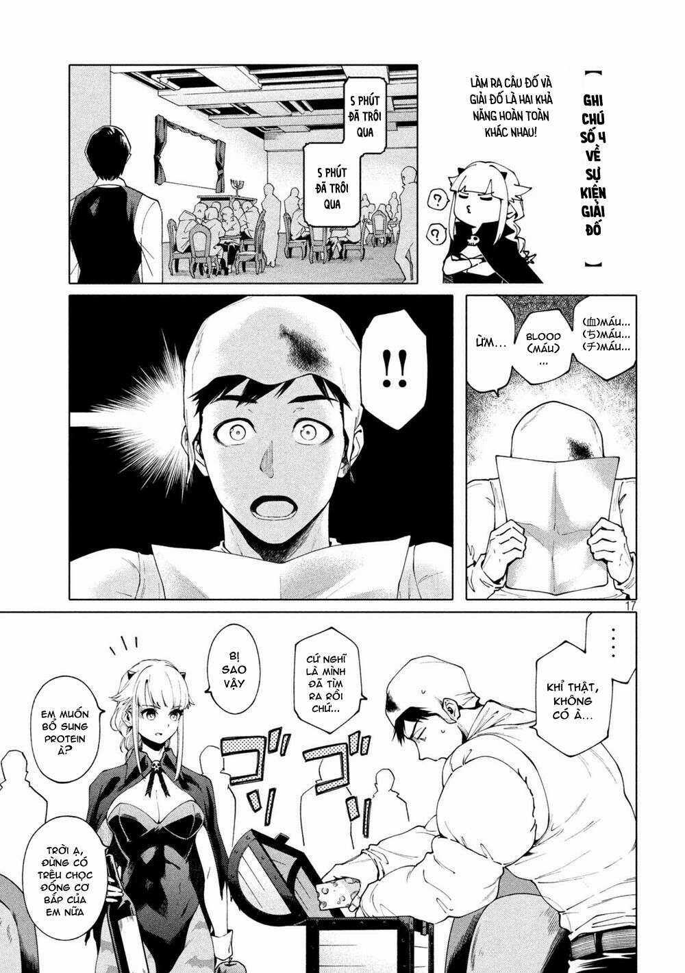 Điều Còn Khó Hơn Cả Việc Giải Đố Chapter 4 trang 18