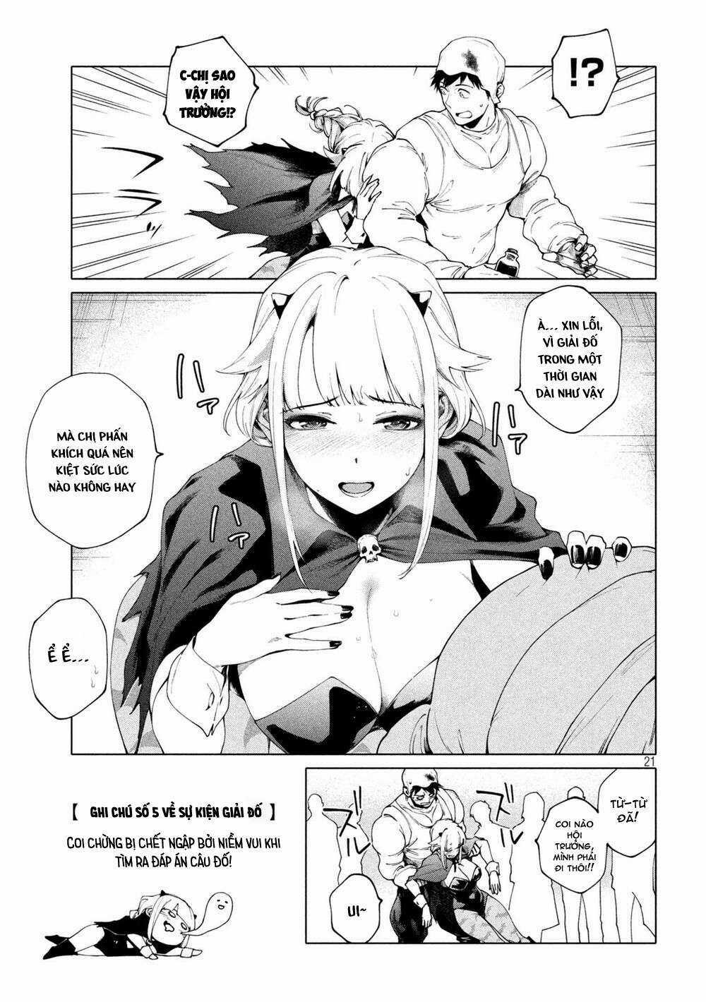 Điều Còn Khó Hơn Cả Việc Giải Đố Chapter 4 trang 22