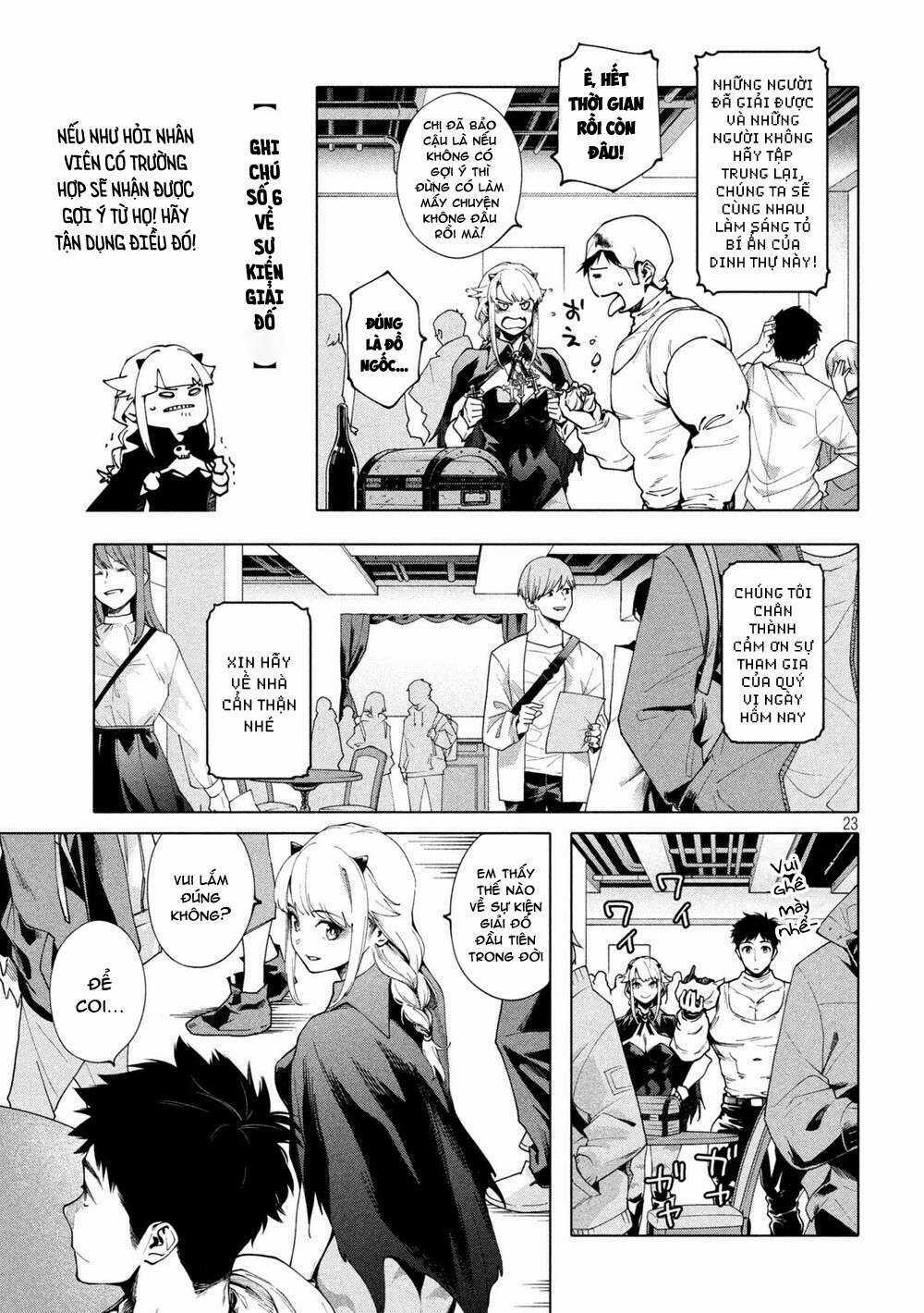 Điều Còn Khó Hơn Cả Việc Giải Đố Chapter 4 trang 24