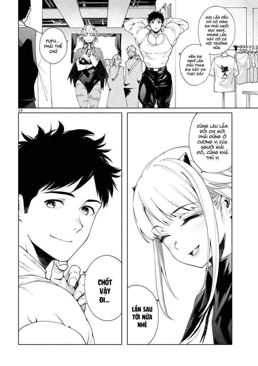 Điều Còn Khó Hơn Cả Việc Giải Đố Chapter 4 trang 25