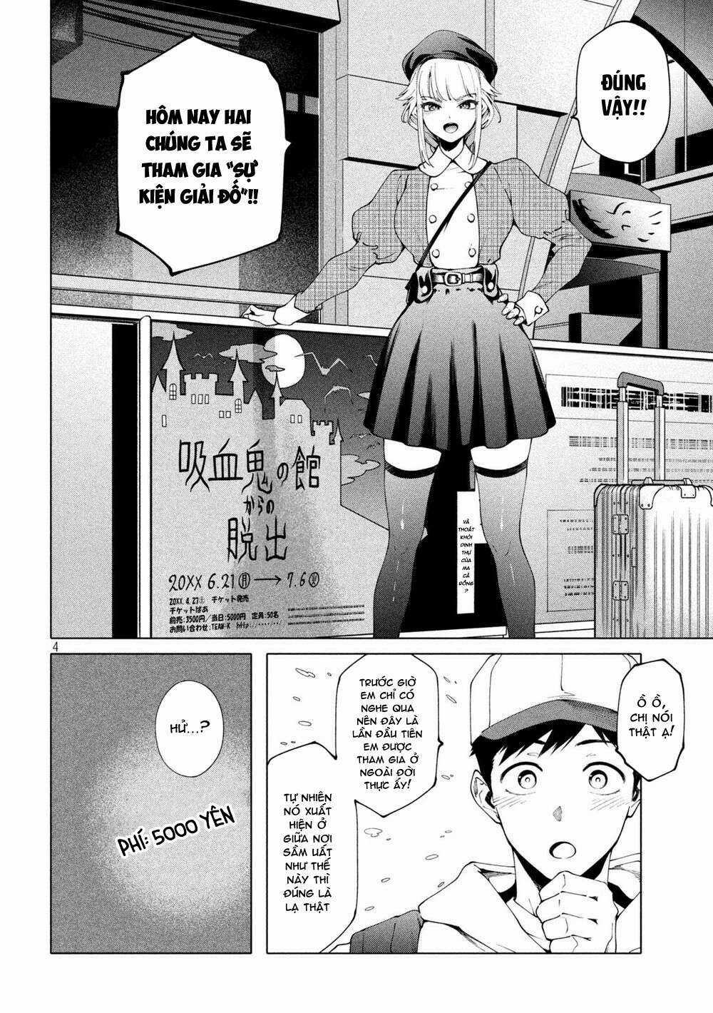 Điều Còn Khó Hơn Cả Việc Giải Đố Chapter 4 trang 5