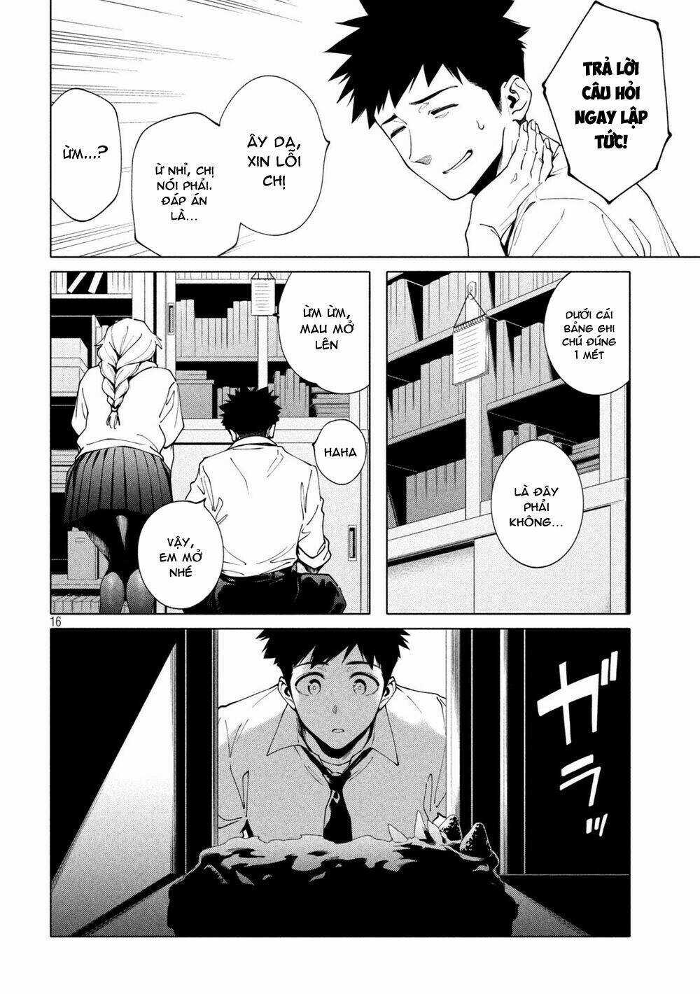 Điều Còn Khó Hơn Cả Việc Giải Đố Chapter 5 trang 17