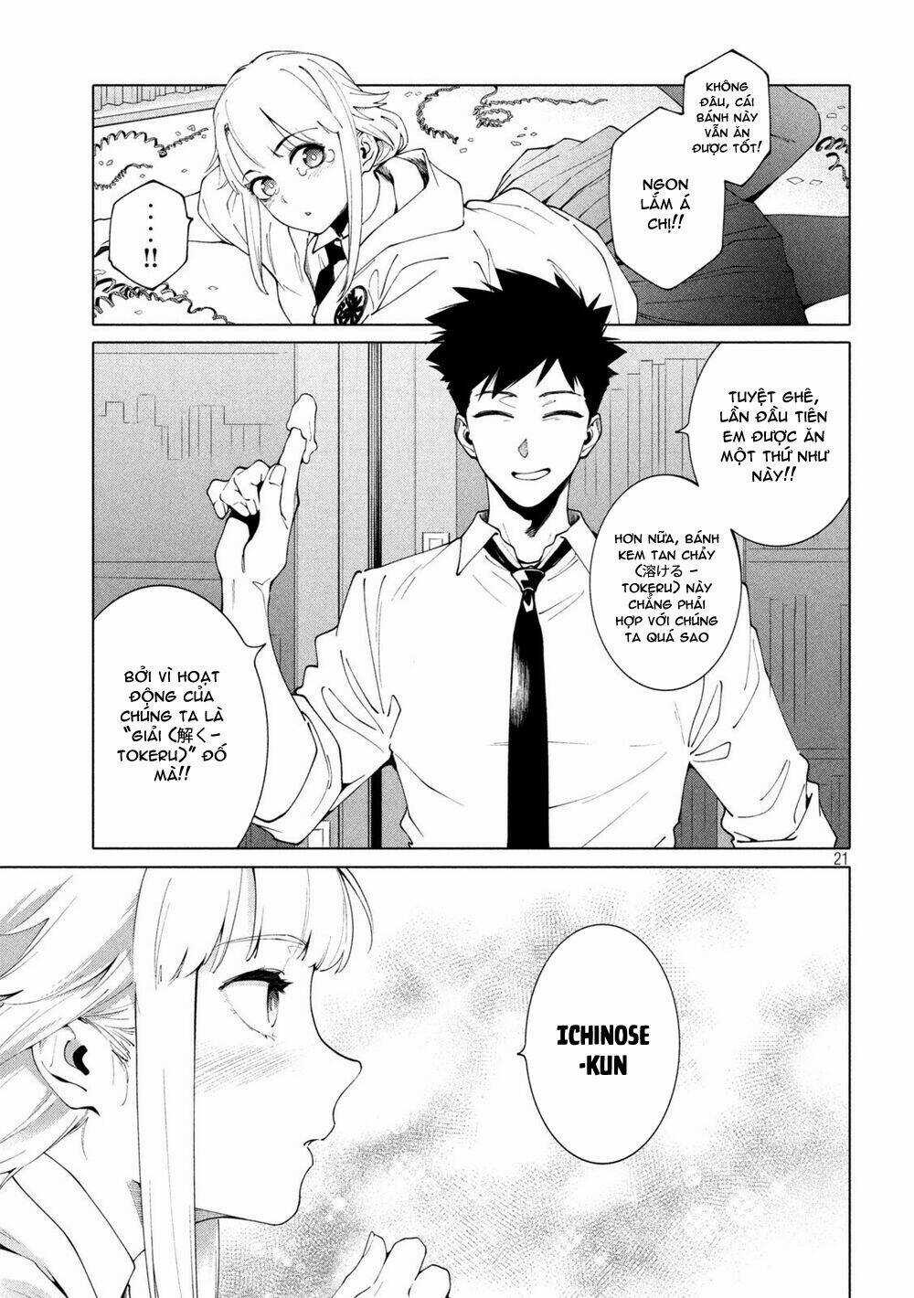 Điều Còn Khó Hơn Cả Việc Giải Đố Chapter 5 trang 22