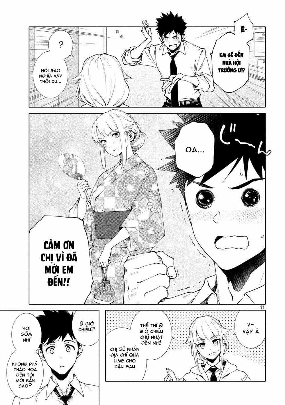 Điều Còn Khó Hơn Cả Việc Giải Đố Chapter 6 trang 12