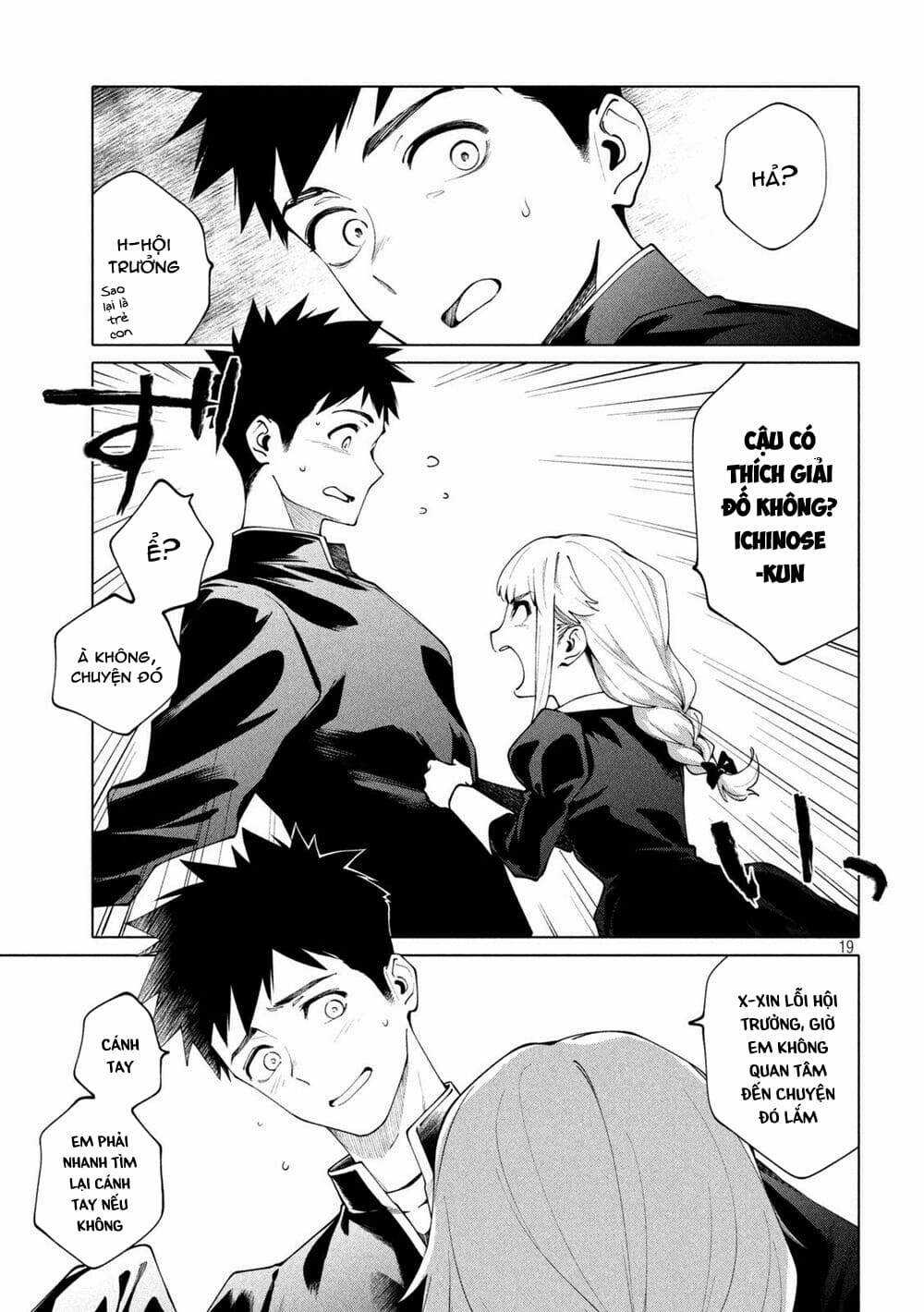 Điều Còn Khó Hơn Cả Việc Giải Đố Chapter 6 trang 20