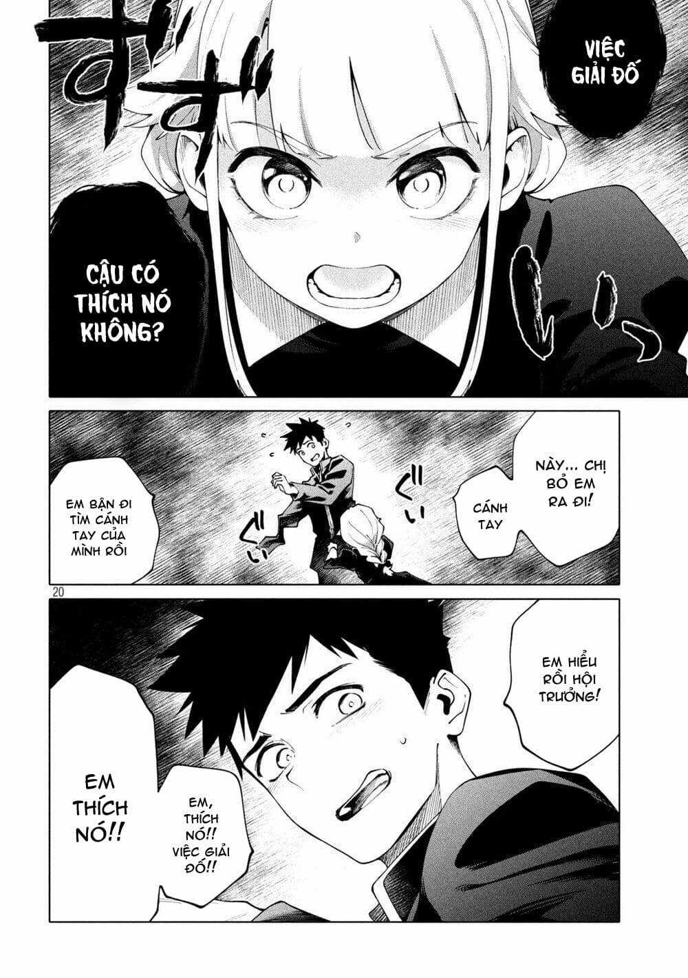 Điều Còn Khó Hơn Cả Việc Giải Đố Chapter 6 trang 21