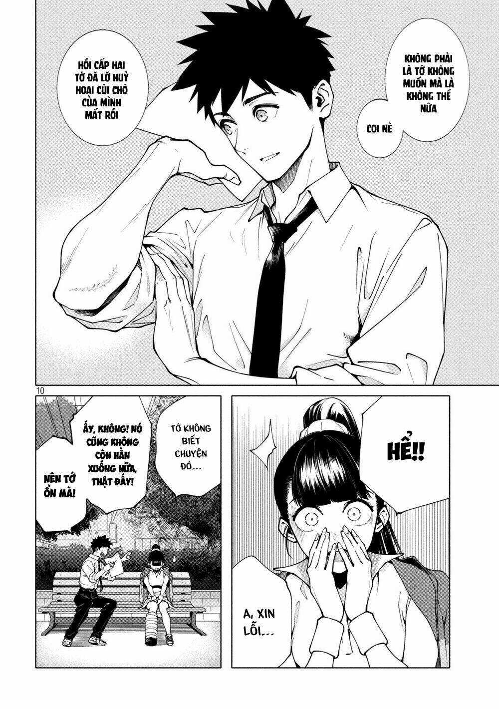 Điều Còn Khó Hơn Cả Việc Giải Đố Chapter 7 trang 11