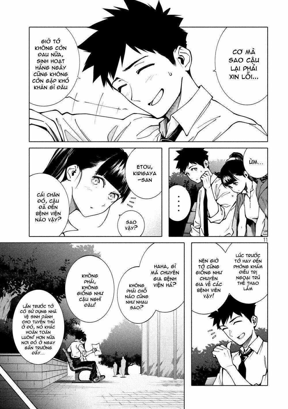 Điều Còn Khó Hơn Cả Việc Giải Đố Chapter 7 trang 12