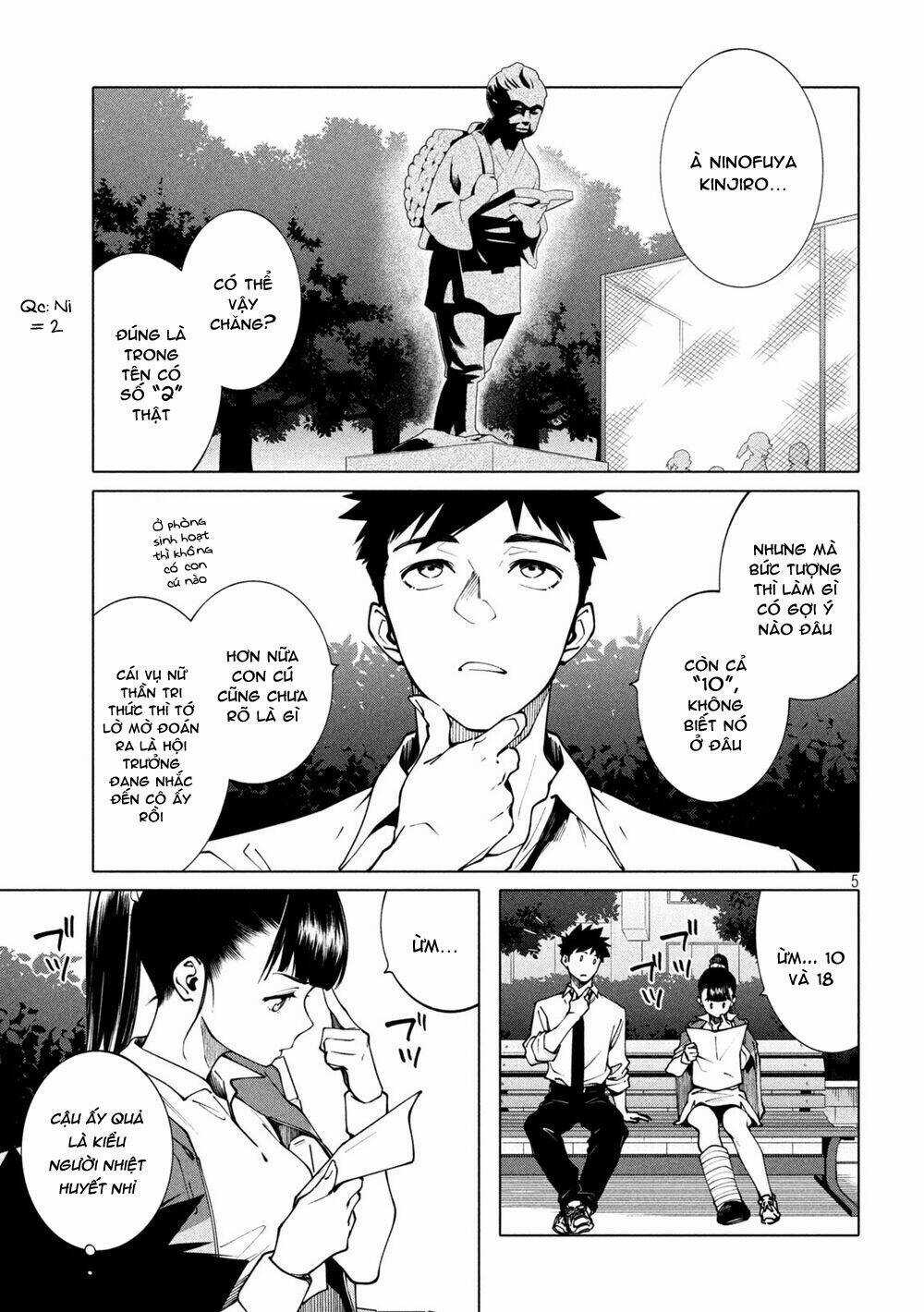 Điều Còn Khó Hơn Cả Việc Giải Đố Chapter 7 trang 6