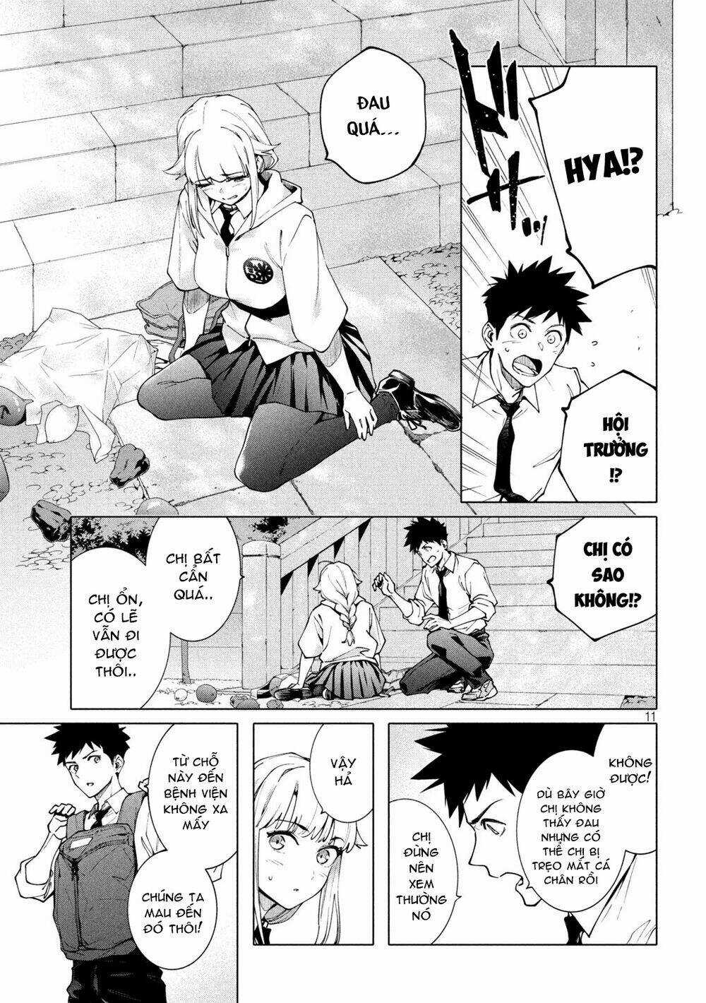 Điều Còn Khó Hơn Cả Việc Giải Đố Chapter 8 trang 12