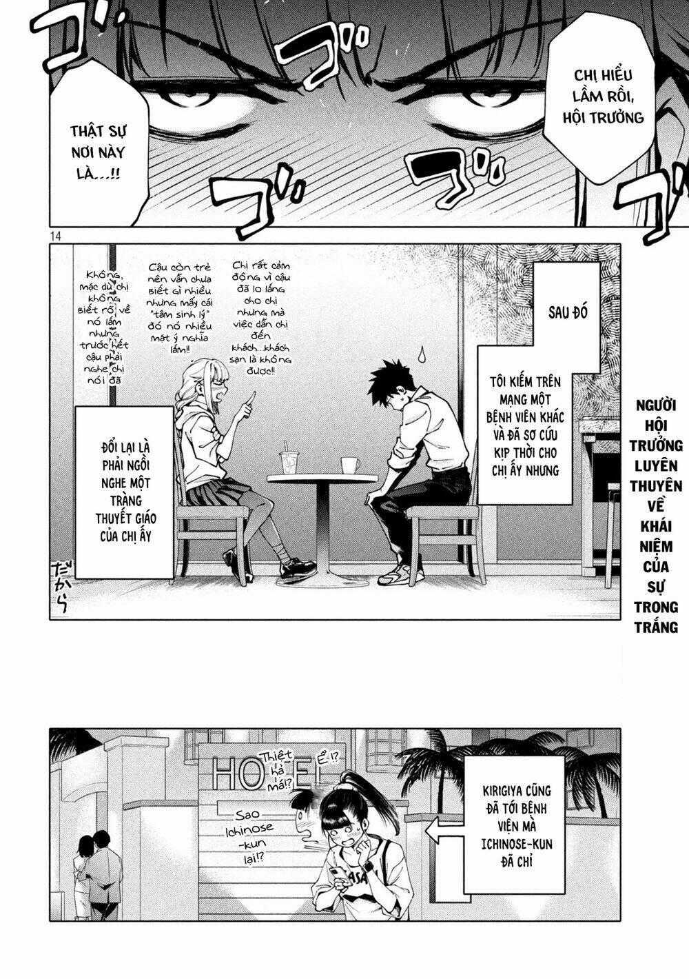 Điều Còn Khó Hơn Cả Việc Giải Đố Chapter 8 trang 15