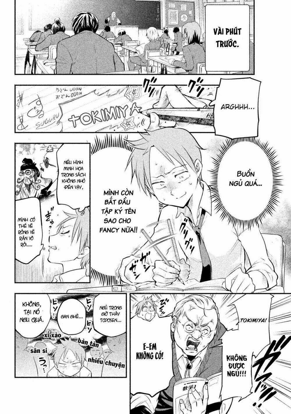 Dignified Asleep Saeki Chapter 1 trang 8