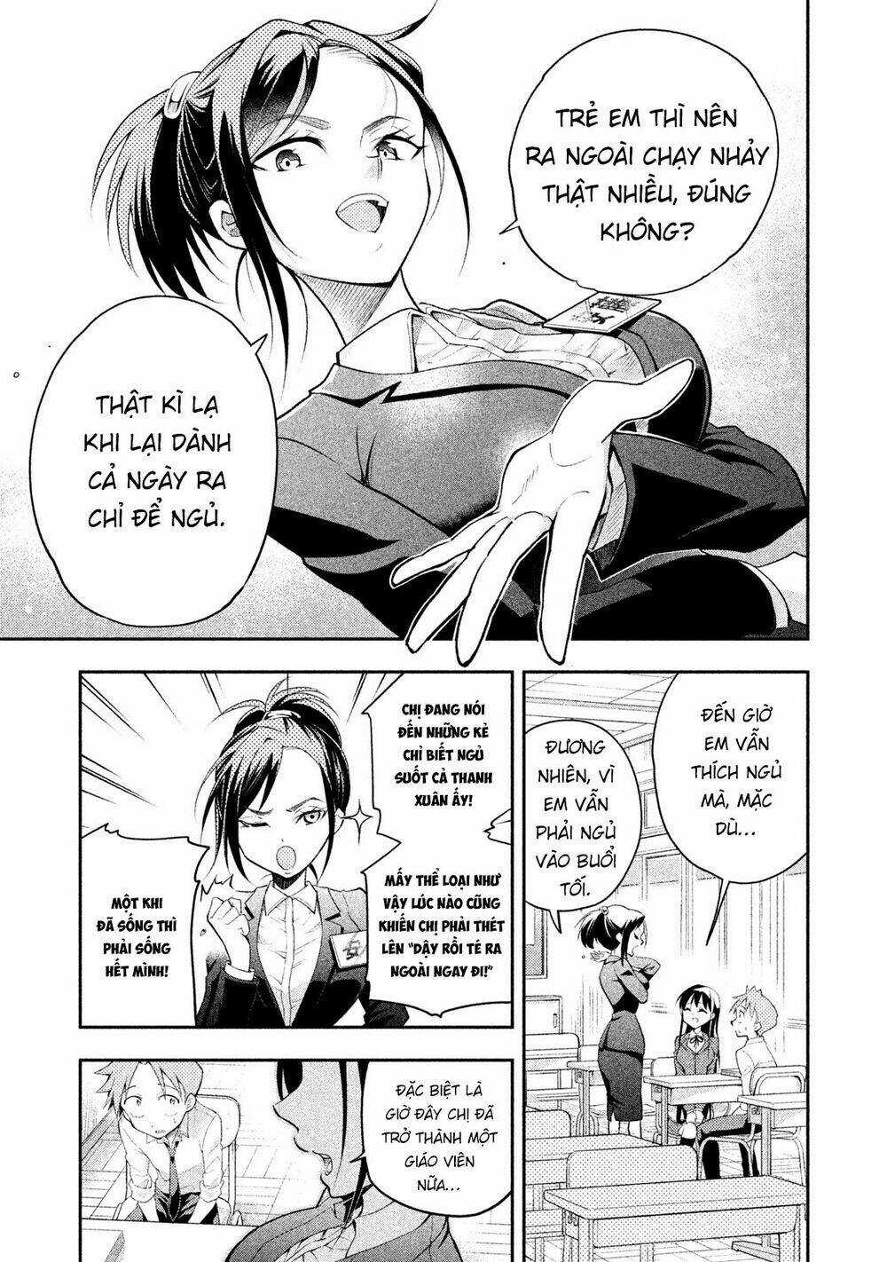 Dignified Asleep Saeki Chapter 13 trang 9