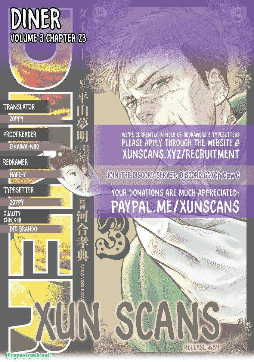 Diner Chapter 23 trang 1