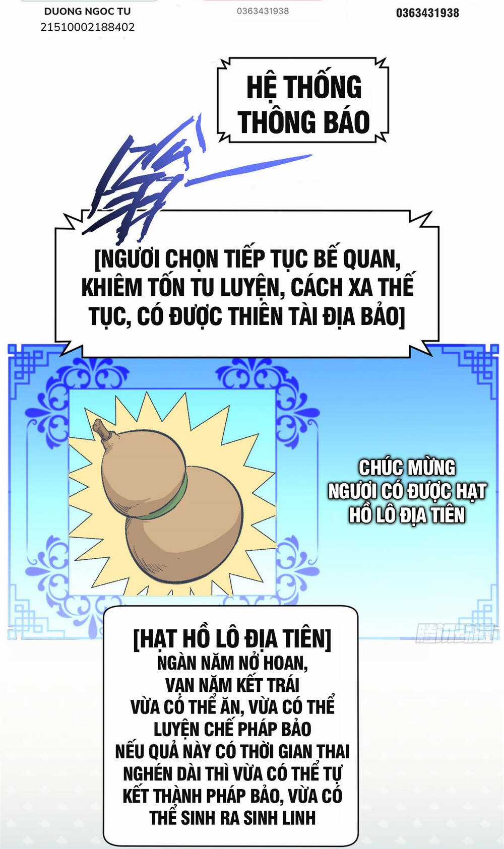 Đỉnh Cấp Khí Vận, Lặng Lẽ Tu Luyện Ngàn Năm Chapter 84 trang 1