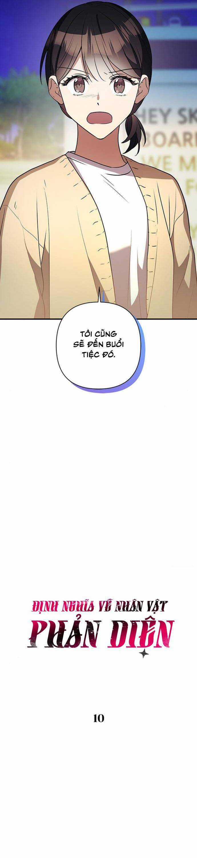 Định Nghĩa Về Nhân Vật Phản Diện Chapter 10 trang 13