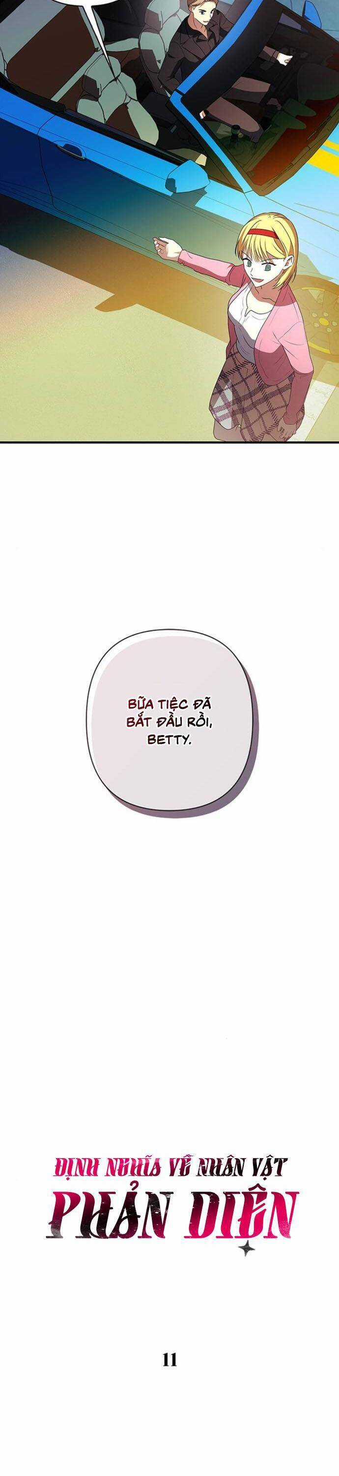 Định Nghĩa Về Nhân Vật Phản Diện Chapter 11 trang 3