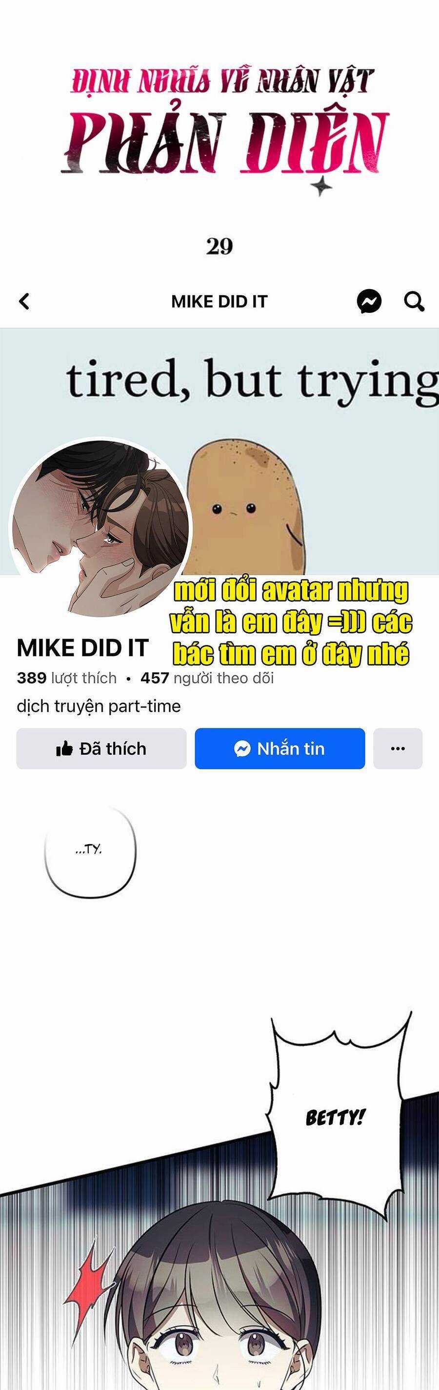 Định Nghĩa Về Nhân Vật Phản Diện Chapter 29 trang 13