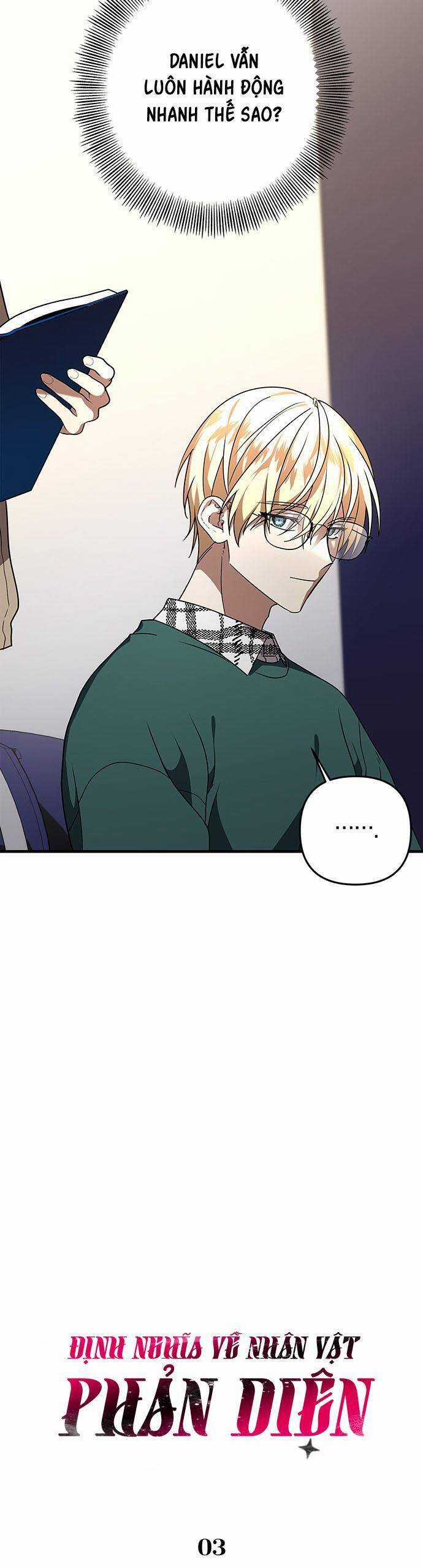 Định Nghĩa Về Nhân Vật Phản Diện Chapter 3 trang 12