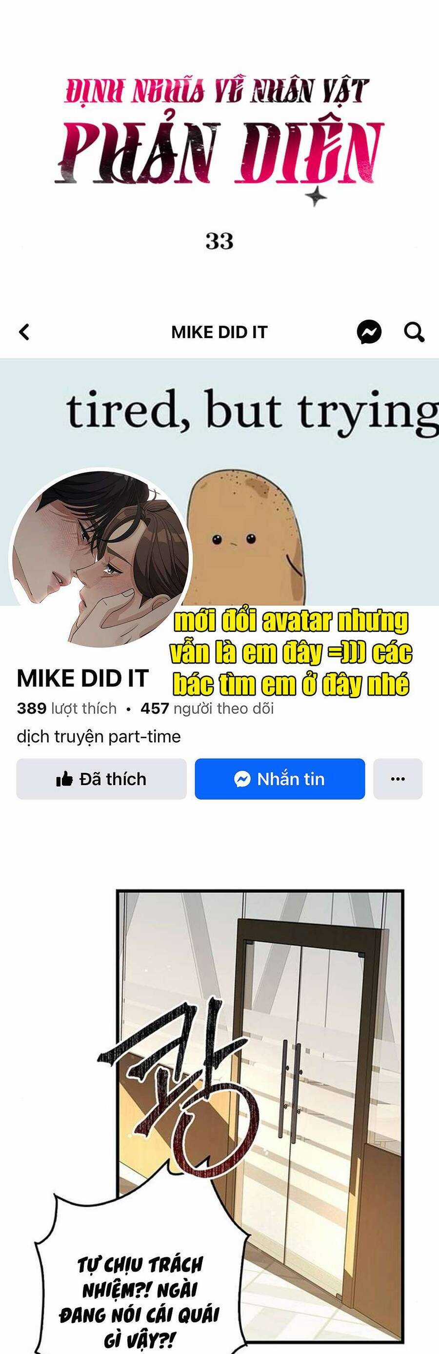 Định Nghĩa Về Nhân Vật Phản Diện Chapter 33 trang 25