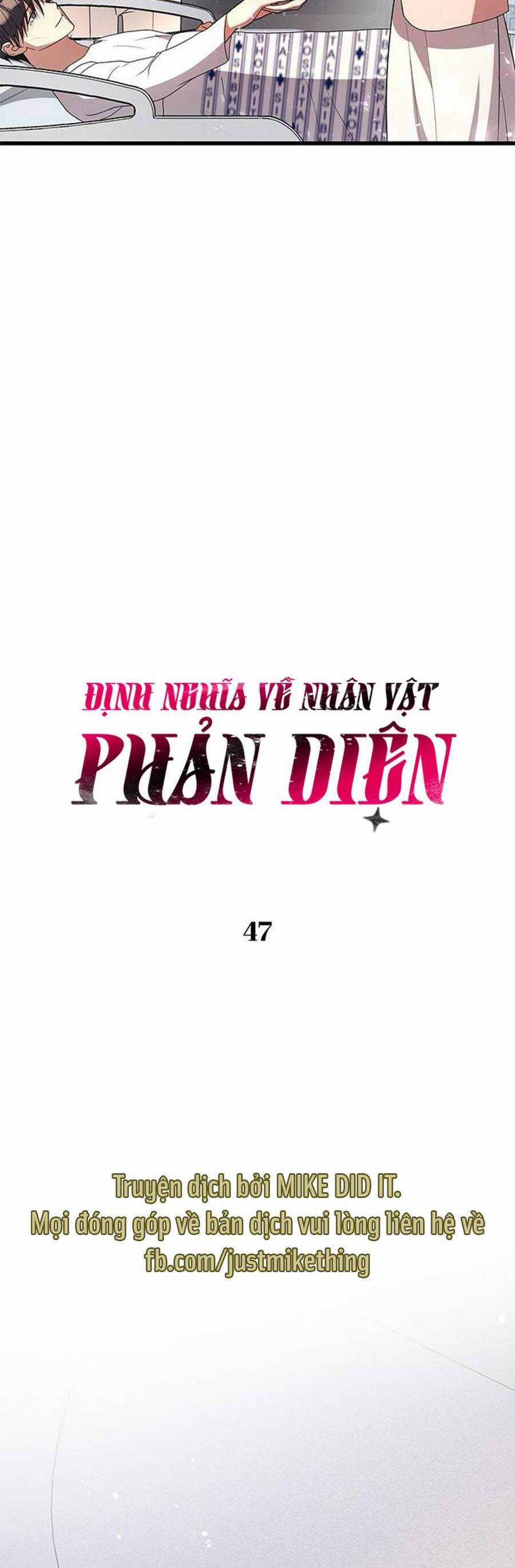 Định Nghĩa Về Nhân Vật Phản Diện Chapter 47 trang 23