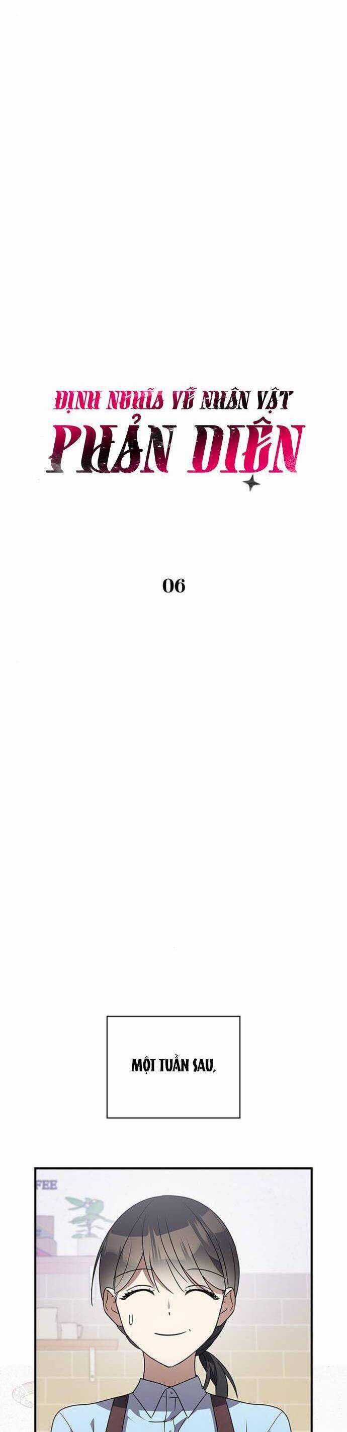 Định Nghĩa Về Nhân Vật Phản Diện Chapter 6 trang 4