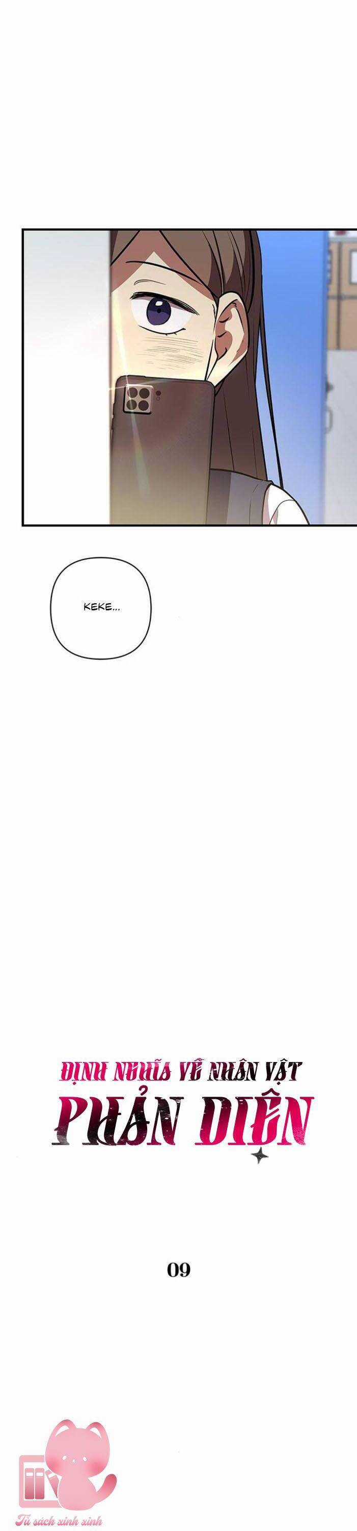 Định Nghĩa Về Nhân Vật Phản Diện Chapter 9 trang 8