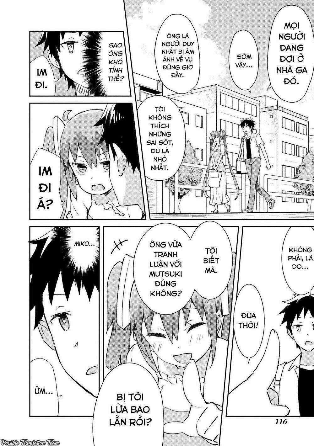 Dioti Manual ~ Kamisamatachi No Ren'ai Daikou Chapter 14 trang 5