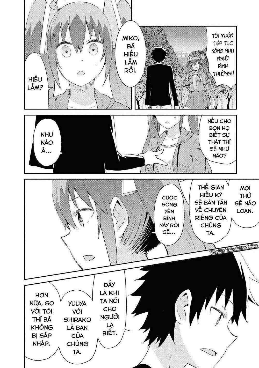 Dioti Manual ~ Kamisamatachi No Ren'ai Daikou Chapter 18 trang 9