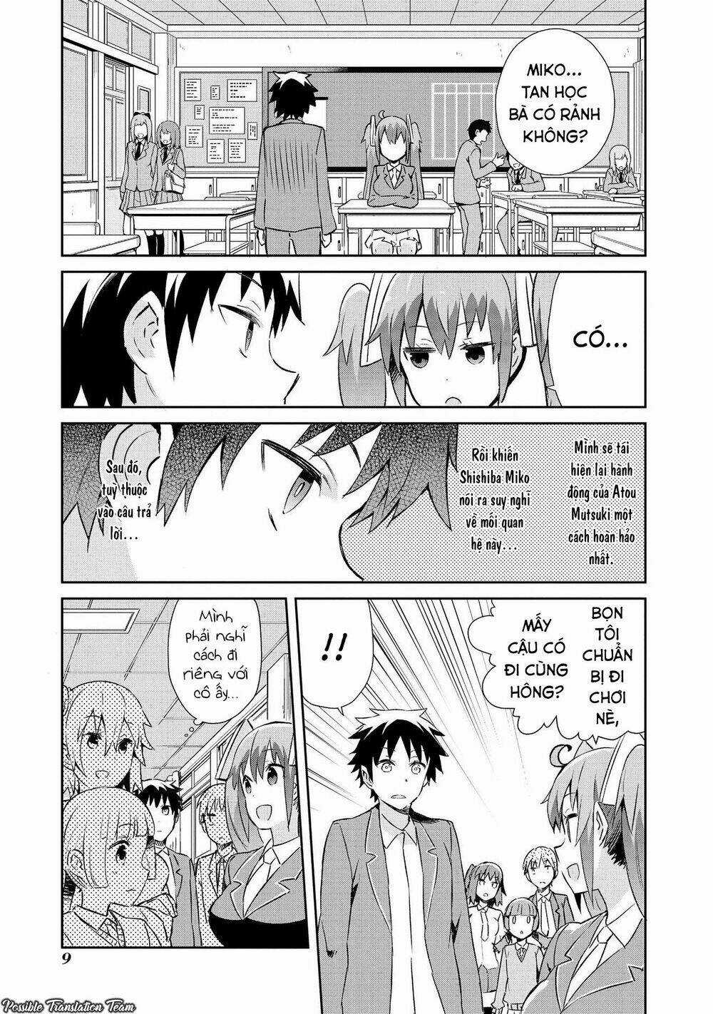 Dioti Manual ~ Kamisamatachi No Ren'ai Daikou Chapter 8 trang 12