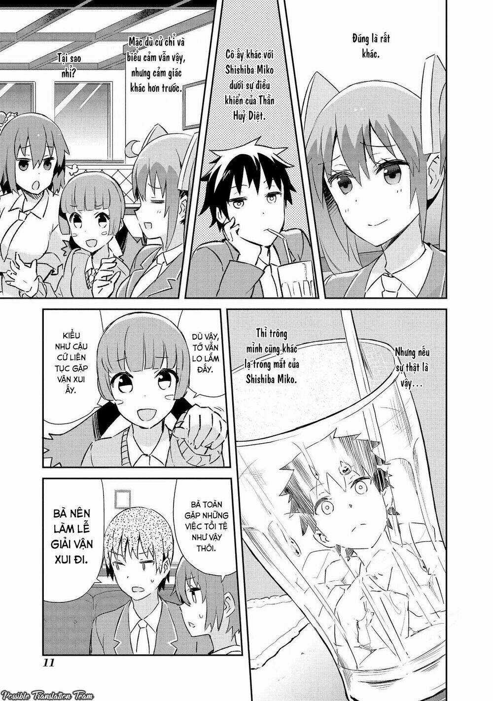 Dioti Manual ~ Kamisamatachi No Ren'ai Daikou Chapter 8 trang 14